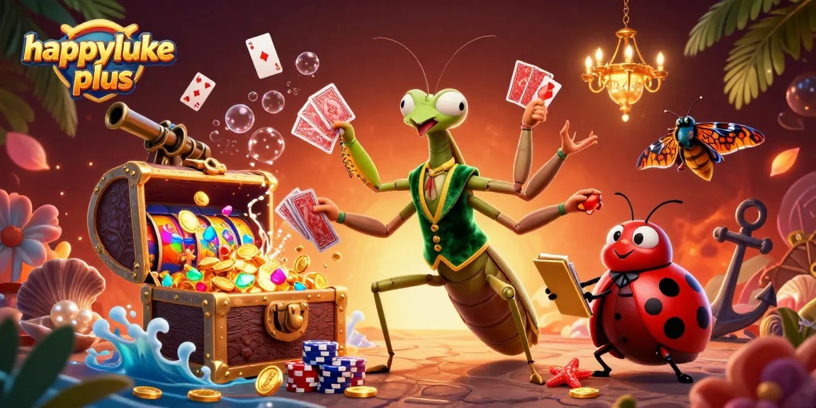 Join the action at happyluke plus with vibrant slots and thrilling card games for an exciting gambling experience.