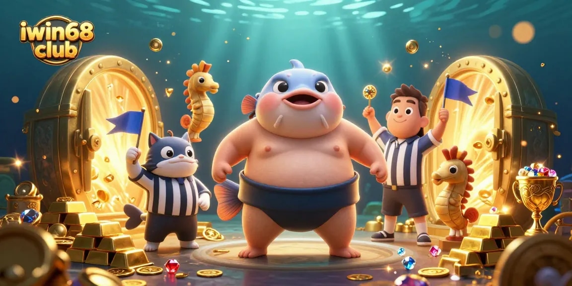 Join the excitement at iwin68 club with thrilling underwater adventures and rich treasures!