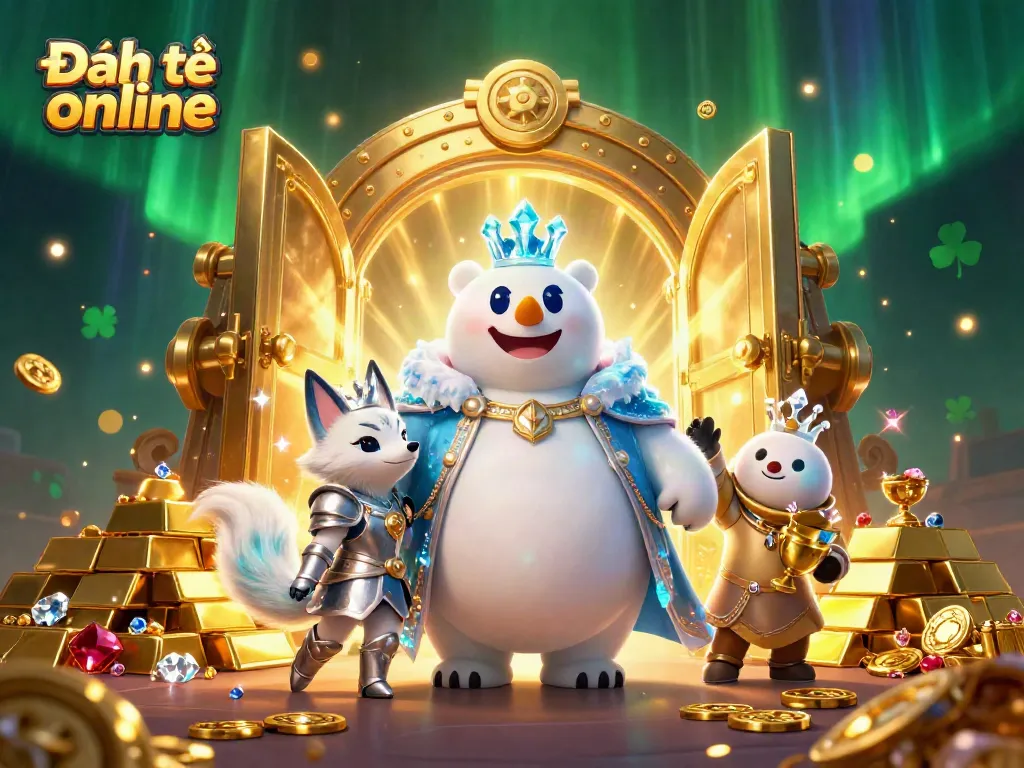 Experience Đánh đề online with vibrant characters and stunning rewards in a thrilling 3D scene.