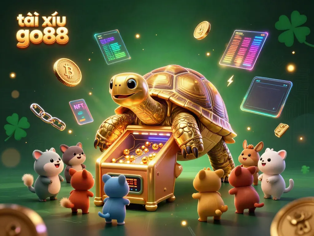 Experience the excitement of tài xỉu go88 with vibrant animations and a thrilling backdrop.
