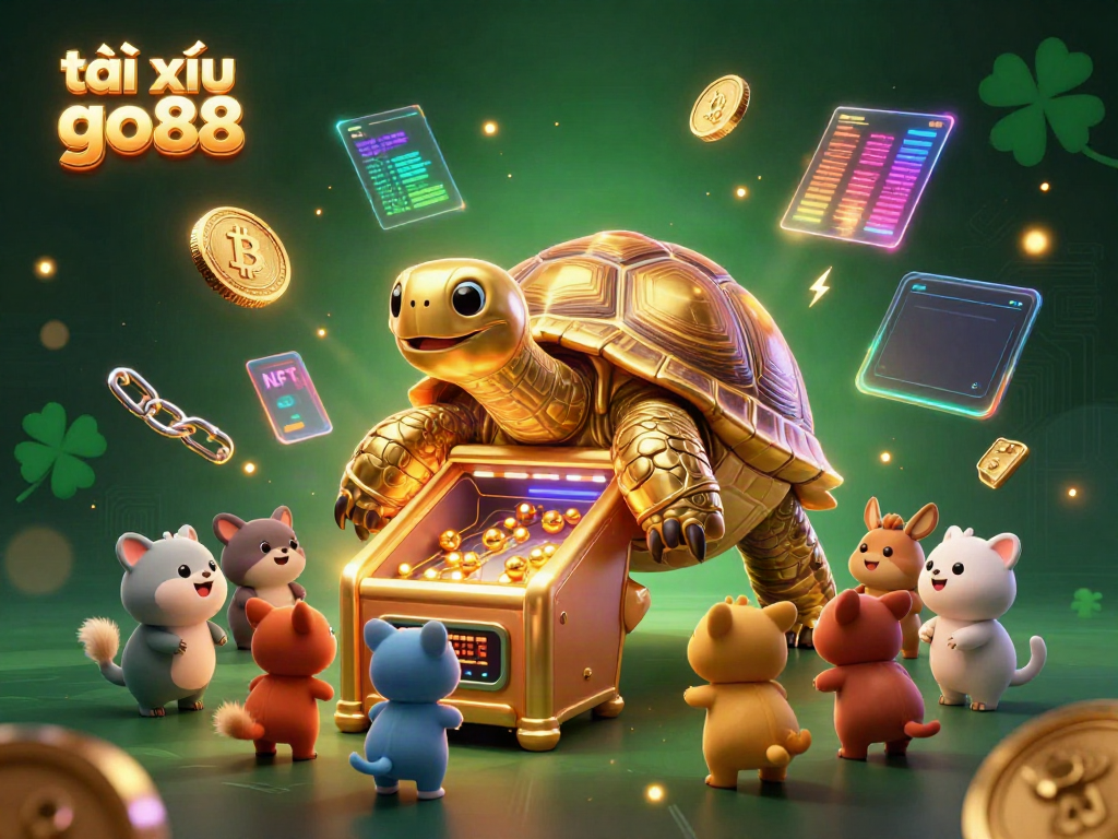 Experience the excitement of tài xỉu go88 with vibrant animations and a thrilling backdrop.