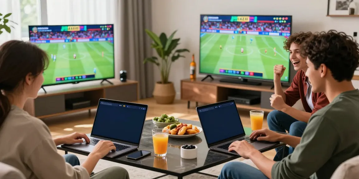 Exciting online betting experience on https://fc88v1.com/ with friends enjoying live sports.