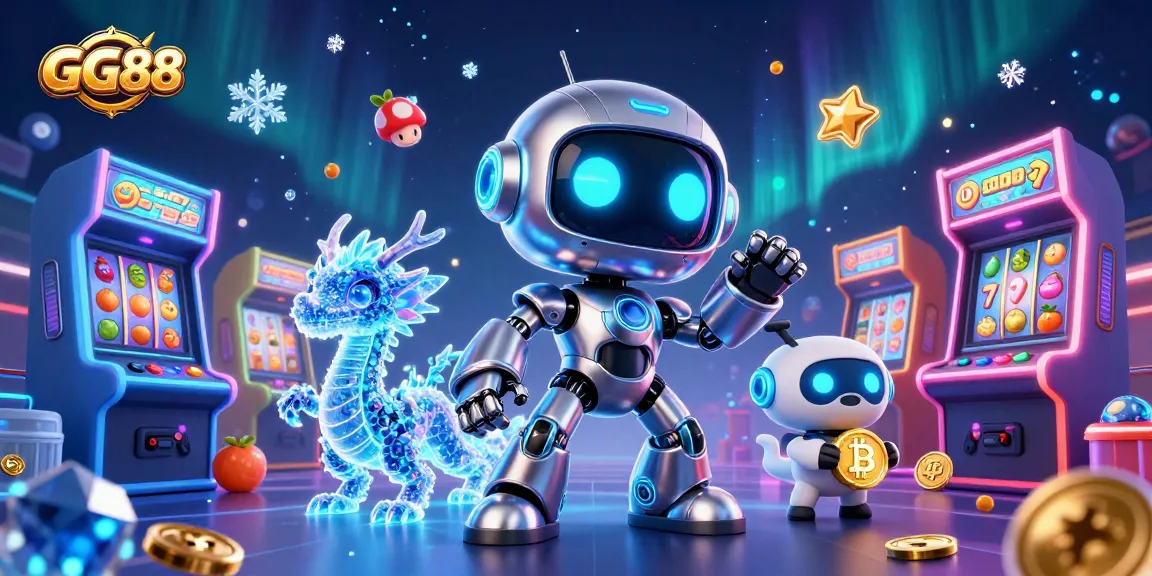 Spin and win with GG88 in a vibrant casino world featuring exciting game elements.